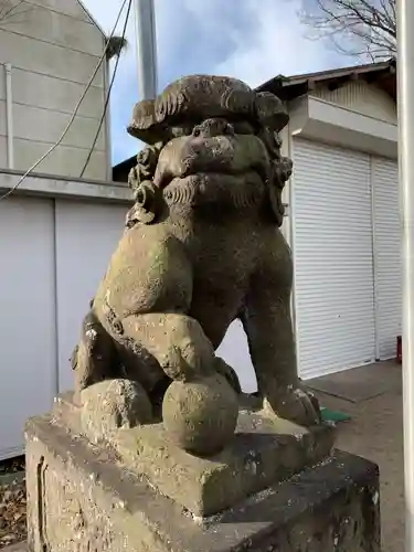 蘇我比咩神社の狛犬