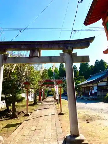 女化神社の鳥居