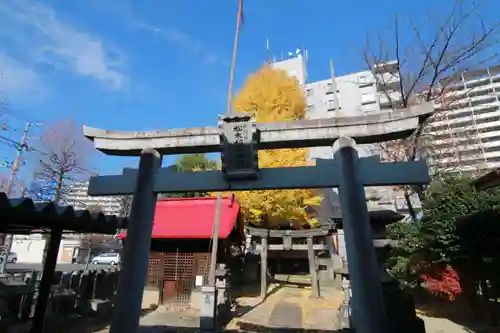 晴門田神社の鳥居