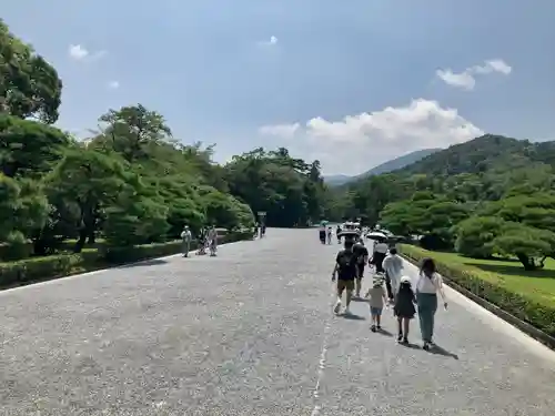 伊勢神宮内宮（皇大神宮）の景色