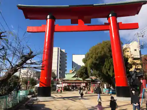 尼崎えびす神社の鳥居