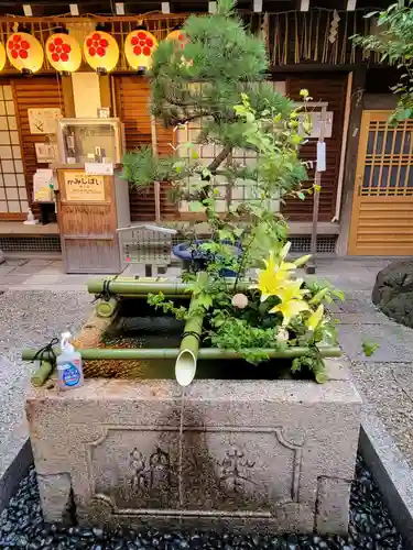 錦天満宮の手水舎