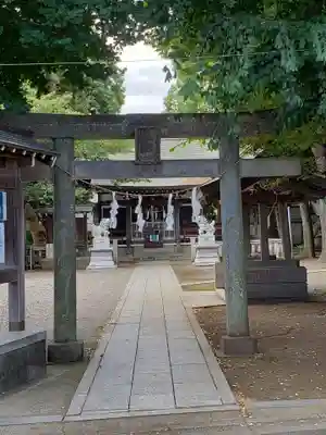 森野住吉神社の鳥居