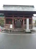 上野国一社八幡八幡宮の山門・神門