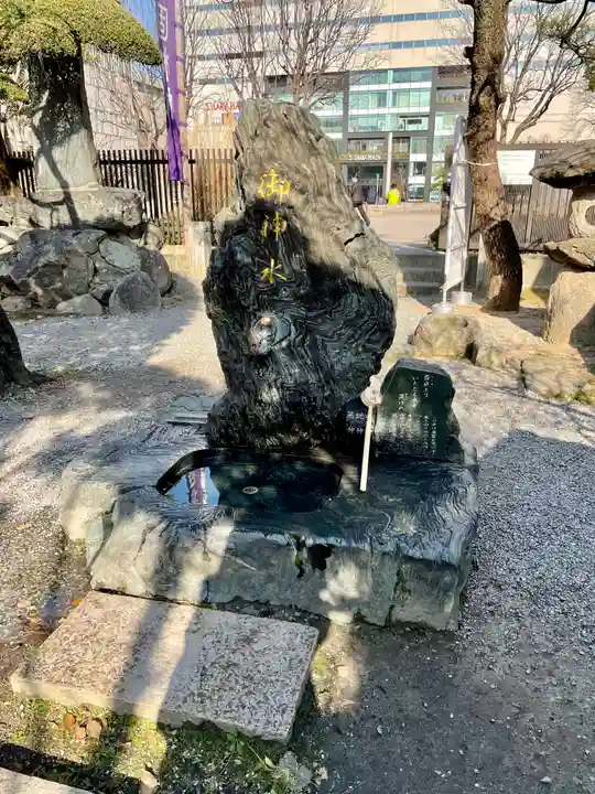 警固神社の手水舎