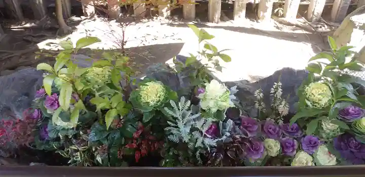 伊勢神社の手水舎