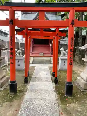 長瀨神社の末社・摂社