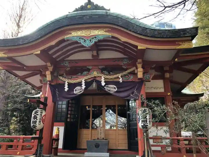 芝東照宮の本殿・本堂
