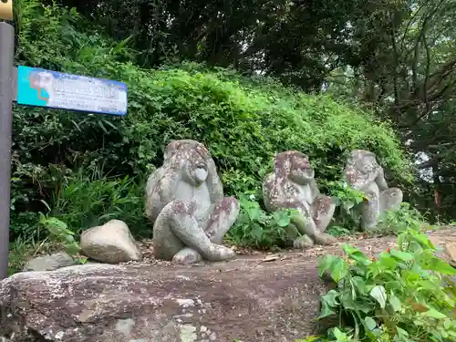 男嶽神社の像