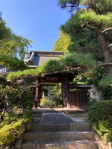 法華寺の山門