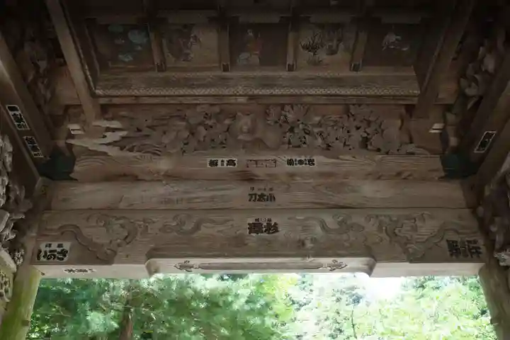 有明山神社の芸術