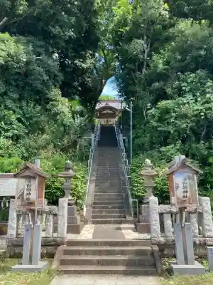 白旗神社(品濃白旗神社)(神奈川県)