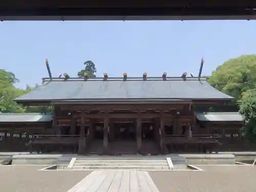 宮崎神宮の本殿・本堂