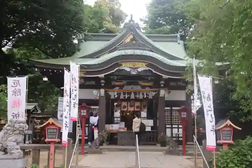 川越八幡宮の本殿