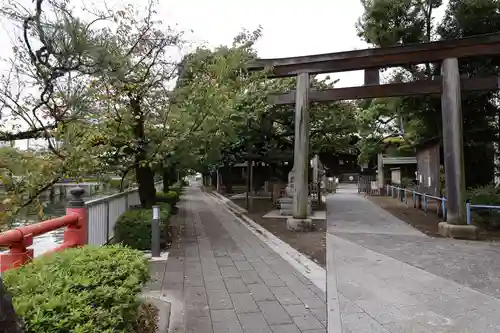 荏原神社の鳥居