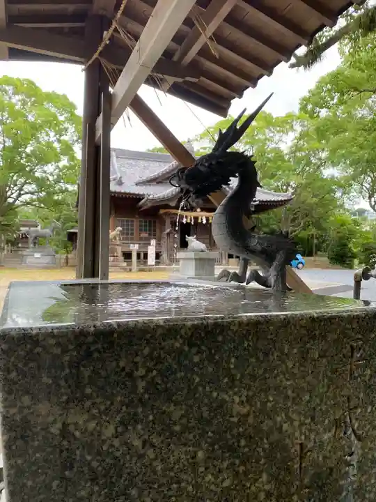 枝光八幡宮の手水舎