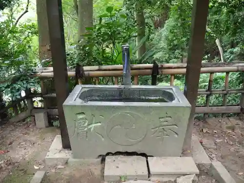 熊野神社の手水舎