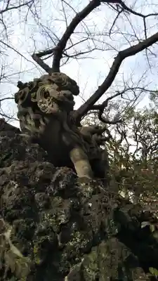 千葉神社の狛犬