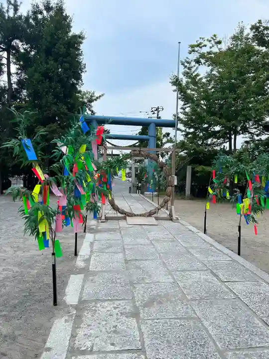 小名浜諏訪神社 ~海の鎮守様~の庭園