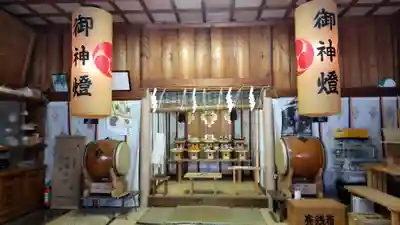 神居神社遥拝所の本殿・本堂