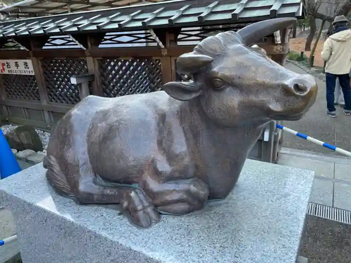 湯島天満宮の狛犬