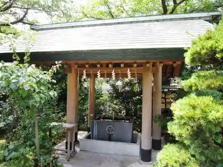 芝大神宮の手水舎