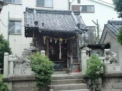 亀戸水神社の本殿