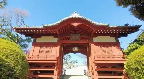 護国寺の山門・神門