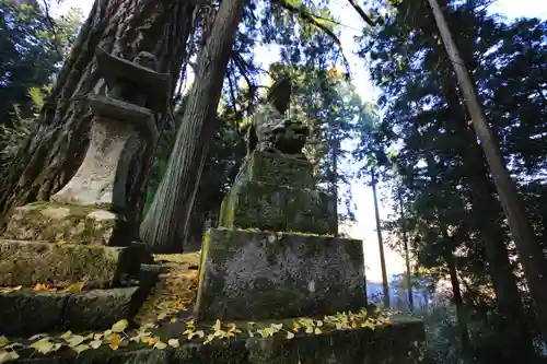 福榮神社の狛犬