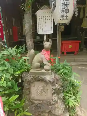 花園稲荷神社の狛犬