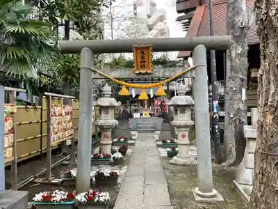 高円寺氷川神社の鳥居