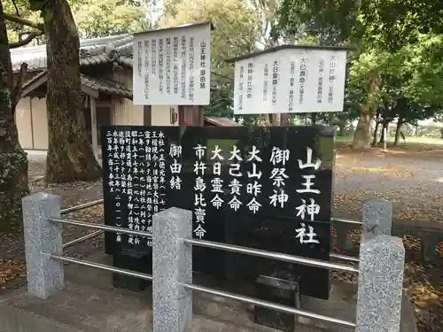 山王神社の歴史