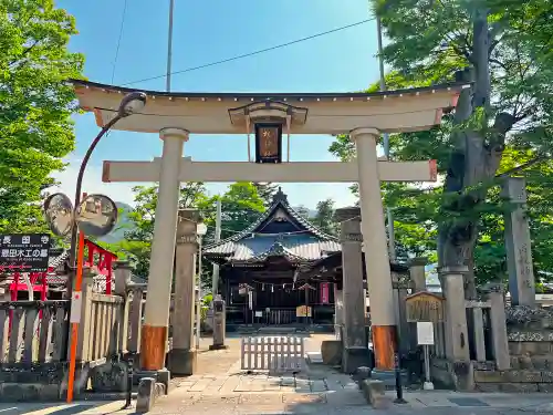 祝神社の鳥居