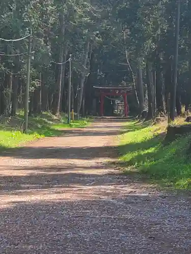 中村八幡宮の鳥居