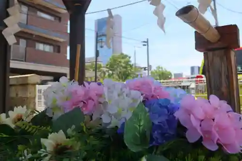阿邪訶根神社の手水舎