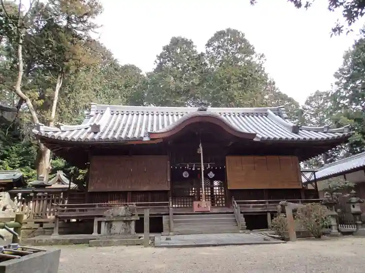 和爾下神社の本殿・本堂