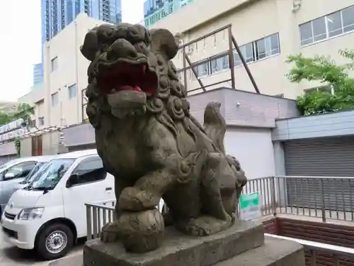 品川貴船神社の狛犬