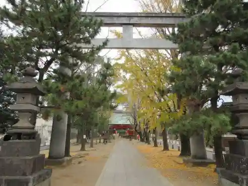 葛飾八幡宮の鳥居