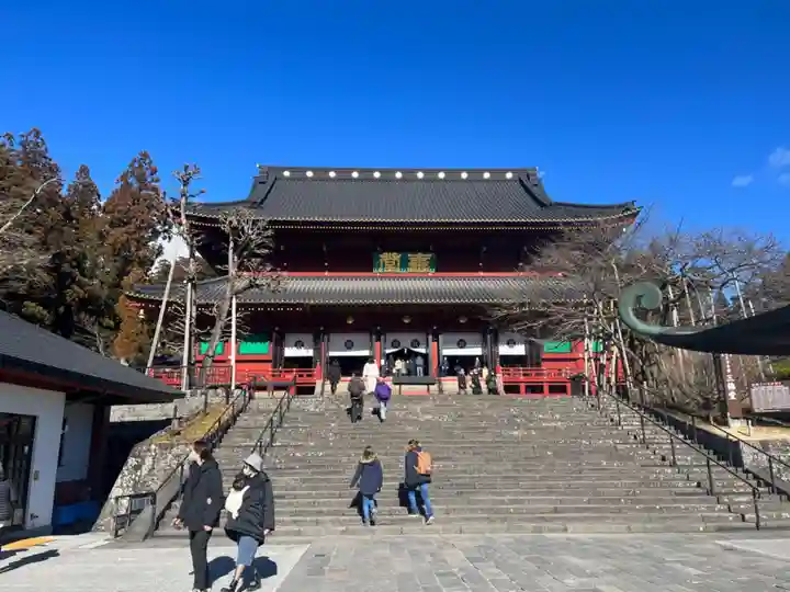 日光山輪王寺三仏堂の本殿・本堂