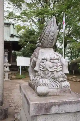 新田神社の狛犬