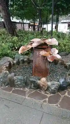 櫻木神社の手水舎