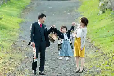 釧路一之宮 厳島神社の七五三参