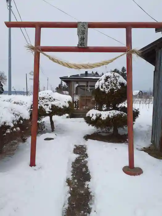 大沼神社の鳥居