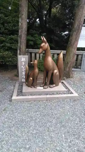 琴崎八幡宮の狛犬