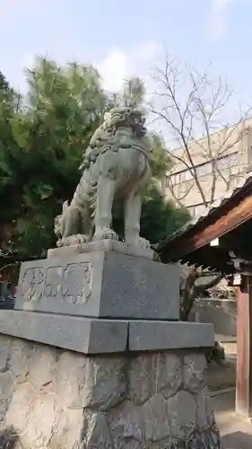 加納天満宮の狛犬