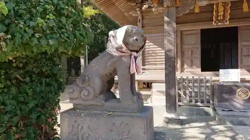 小動神社の狛犬