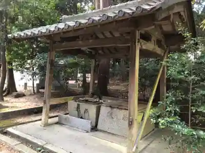 小槻大社の手水舎