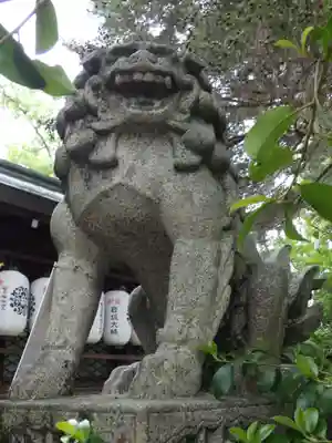 御霊神社(上御霊神社)の狛犬