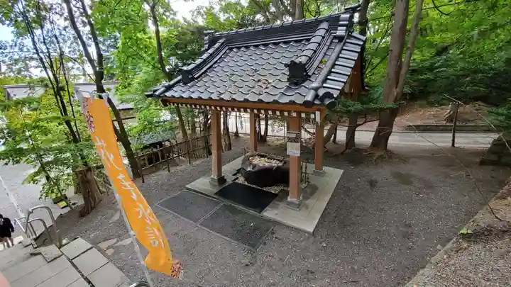 千歳神社の手水舎