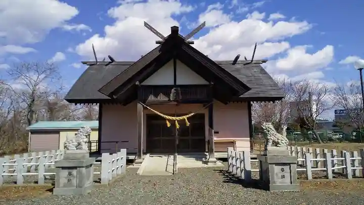 富川神社の本殿・本堂